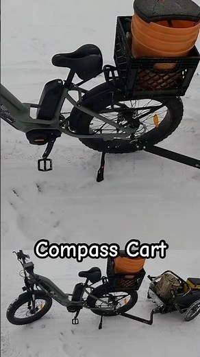 E-bike Ice Fishing Setup