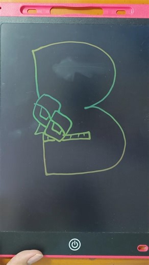 draw B ( alphabet lore )