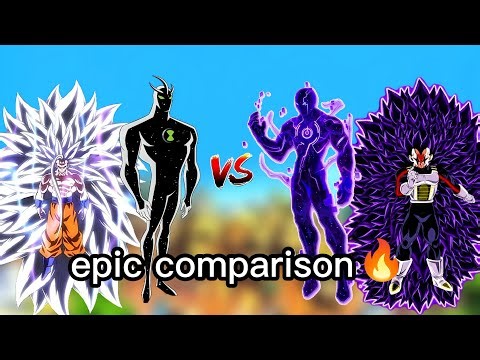 Alien X 🆚 Vegeta ssj infinity ♾️ Goku ssj infinity 🆚 Saitama terra 3