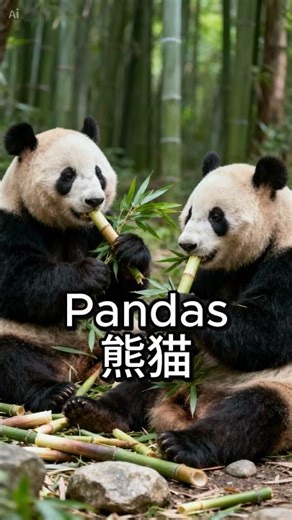Speak American English: "Pandas" No Grammar — Do You NEED Listen & Repeat Practice?