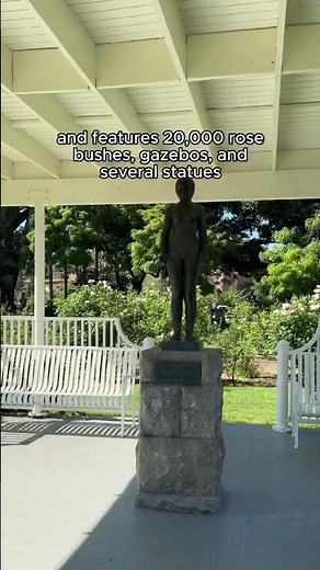 Explore the Exposition Park Rose Garden in Los Angeles #Shorts