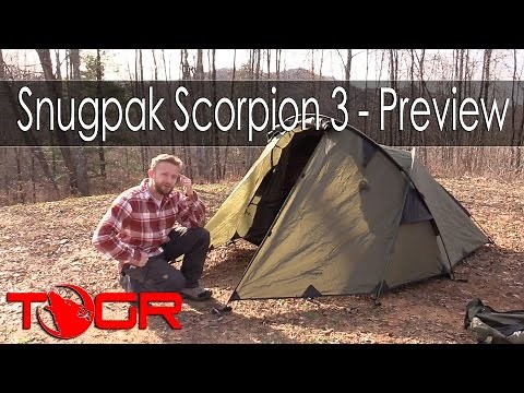 Inexpensive and Strong! - Snugpak Scorpion 3 - Preview