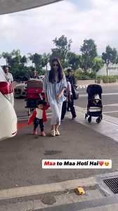 11K views · 941 reactions | Mommy duties on the go! ✈️ Gauhar Khan spotted with her little co-pilot ✨ #gauharkhan #bollywoodstreetsnap #actress #son | Bollywood Street Snap | Facebook