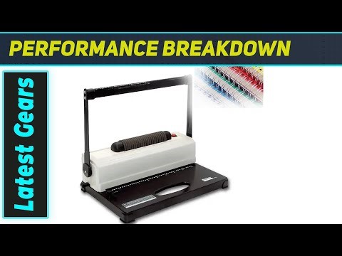 Adjustable 46-Hole Comb Binder Punch: The Best for A4/LTR/A5 Library Binding