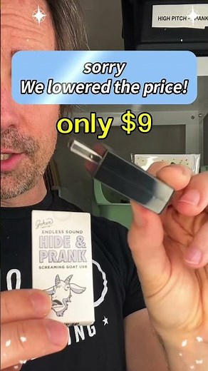 Mini screaming goat usb: the ultimate hide-and-seek prank!#prank #usb #goat #funny
