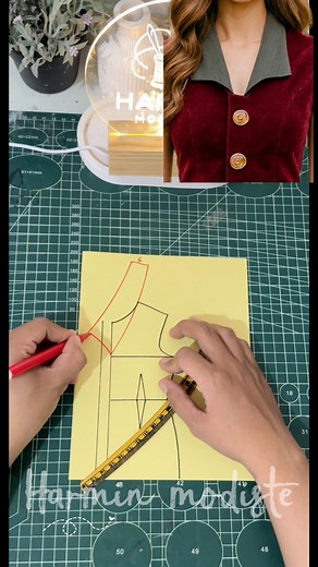 Colar diy 😍❤️👗 #sewing #sewing_tips_and_trick_beginers #reelsviralシ #tutorialjahit #fashion #fashiondesign #sewing #clothing #dressmaker #patternmaking #fblifestyle | Harmianti