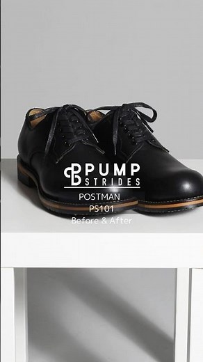 ポストマンシューズ PS101 #経年変化 #レザー #本革 #アメカジ