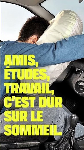 Oreiller | Campagne de sensibilisation | Fatigue
