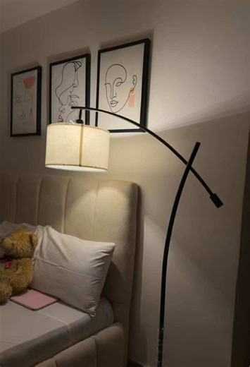 Can wait to finish setting up my little space 🤭 #lamp #bedsidelamp #bedroomdecor #aesthetic #unboxing