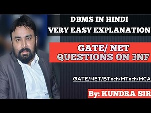 18. Questions on third normal form/ Decomposition of table in 3NF