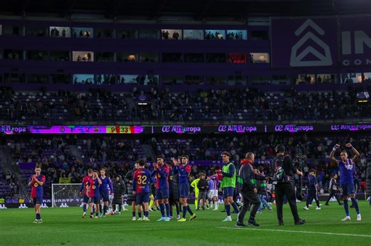 Resumen, goles y highlights del Real Valladolid 1 - 2 FC Barcelona de la jornada 34 de LaLiga EA Sports