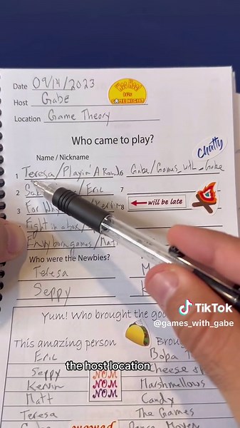 📕 🎲 The Game Night Book 📚 This game journal gives me all the right feels and makes game night even more memorable❤️ #gamenight #boardgames #tabletopgames #boardgamegeek #bggcommunity