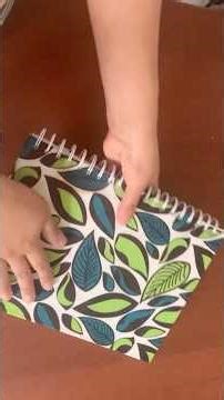 This notebook turned out beautifully, covered with fabric. #sewing #handsewing