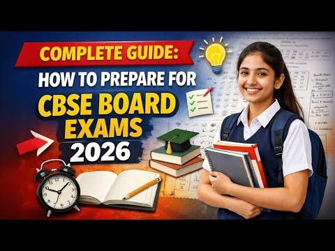 📝 Complete Guide: How to Prepare for CBSE Board Exams 2026