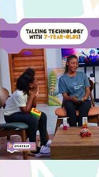 Wait for the end!😂 Talking technology with kids. #thepatternproject #education #stem #kidsintech