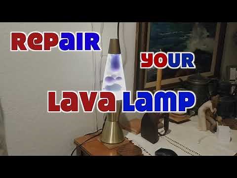 How-to Fix a Lava Lamp Base
