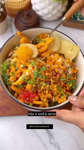 How to make Easy Spicy Chat Recipe in a minute. #trendingnow #buzzfeedfood #food52