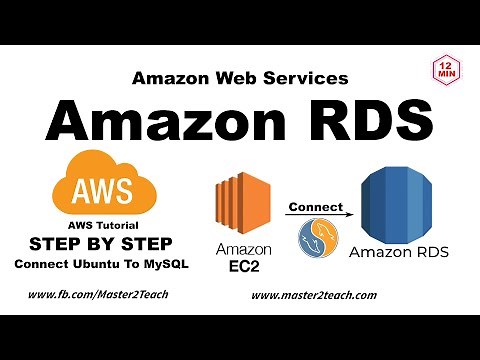 AWS Tutorial - Amazon RDS Configure MySQL Database Tutorial 2020