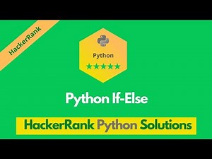 HackerRank Python If-Else problem solution | Python problems solutions | Programmingoneonone