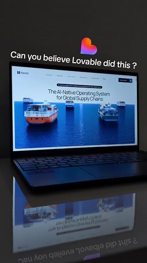 How I build with Lovable 👇 Tell Lovable to add a live agent activity ticker, setInterval updates fake real-time data every 2 seconds making the product feel alive CSS parallax on full bleed photography, one property transform translateY tied to scroll position creates cinematic depth Framer Motion staggerChildren animates each headline word independently with one variants object CountUp.js triggers on IntersectionObserver entry so metrics only animate when the user actually sees them CSS color-