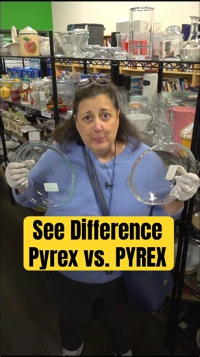 See Difference: Pyrex vs. PYREX Marks - Thrift Shopping with Dr. Lori