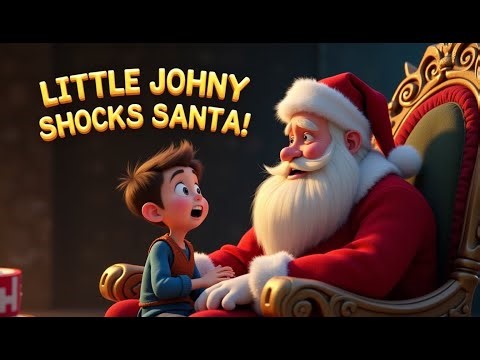 Little Johnny Swears at Santa… and Regrets It 🤣
