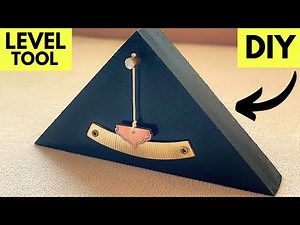 Revealing the Secrets of Ancient Tools: Handcrafted Level with Degrees #woodworking #metalworking