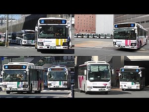【再訪問】バスの行列を眺める＠博多駅前