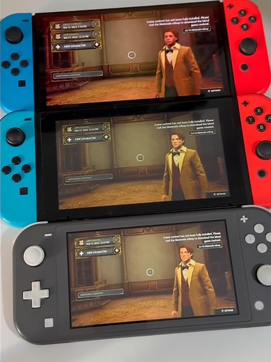Hogwarts Legacy: Switch Lite vs Standard vs Oled Speed Test