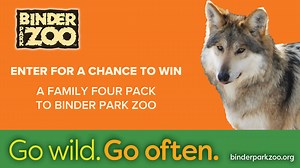 Contest Complete: Enter for a chance to win tickets to Binder Park Zoo!