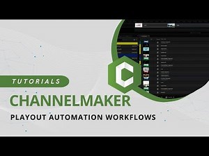 Tutorials | Playout Automation Workflows