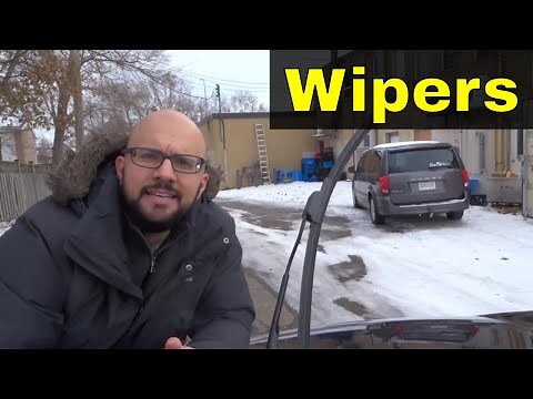 EASY Way To Change Honda CR-V Windshield Wipers-Tutorial