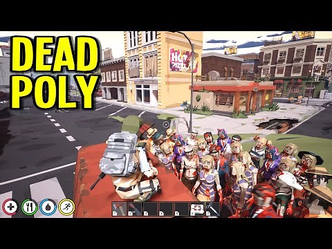 NEW Promising Zombie Survival Game | DeadPoly Gameplay First Look