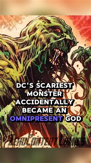 How DC’s Swamp Monster Became a GOD 🌿💀 #shorts