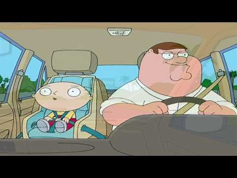 Family Guy - Peter and Stewie Die! Car Accident to Disney World