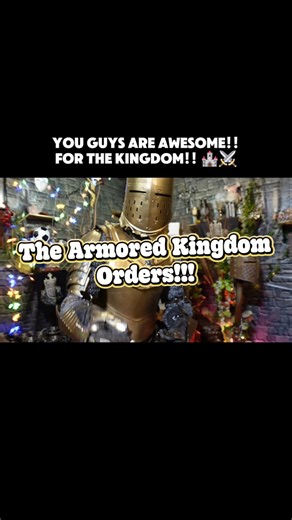 ↗️🔴 OH MY!! #kingemiliothearmoredone #kingemilio #medieval #medievalera #armor #king #knights