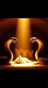 King Cobra Attacks Sand Cat 😺