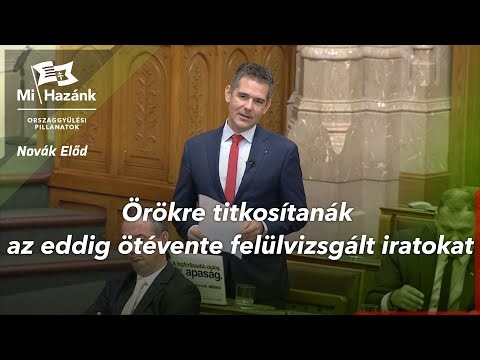 Megszüntetnék a nemzeti minősített adatok kötelező ötévenkénti felülvizsgálatát