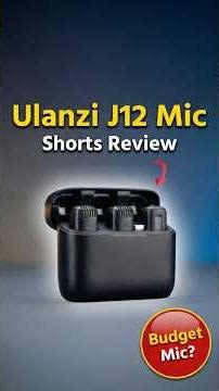 ulanzi j12 dual wireless microphone review bangla | Ulanzi J12 bangla review -best budget microphone