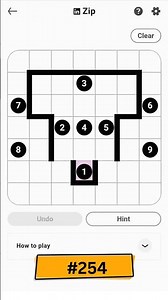 LinkedIn Zip Answer Today #254 #ZIP