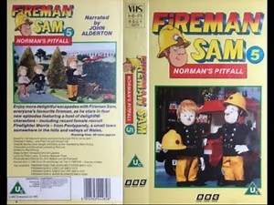 Original VHS Opening and Closing to Fireman Sam 5 Norman's Pitfall UK VHS Tape