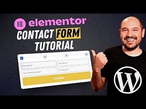Elementor Contact Form Tutorial 2025 – Multi Step, Anti Spam, File Upload 🚀