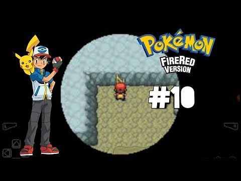 Walk through the Rock Tunnel from the Cerulean City to Lavender town -POKEMON FIRE RED#10