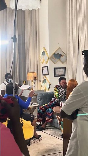 Making magic on the set of FIGA GBAGA #nollywood #film #goodfilm