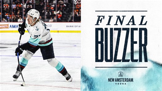 Catton Earns Assist In NHL Debut, But Kraken Lose