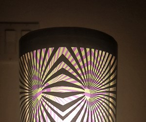 Psychedelic 70s Motion Lamp