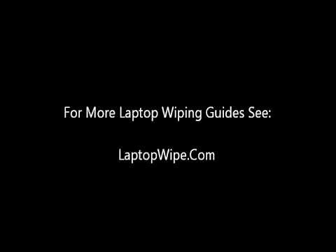 Sony Laptop - How To Wipe and Restore Hard Drive to Factory Default