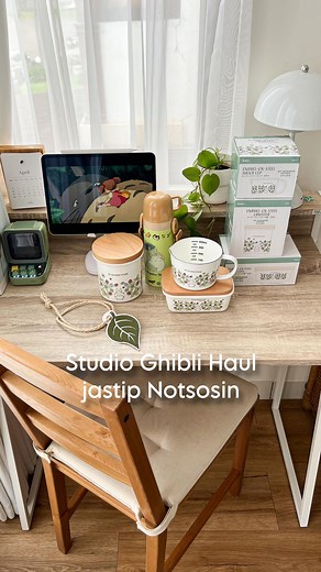 @kellyshirouchi on Instagram: "Studio Ghibli Haul 🥹🫶🏻 Yang mau produknya Studio Ghibli Japan bisa jastip di @notsosin yaa☺️ Mereka juga open jastip dari berbagai negara, follow aja akun @notsosin biar ga ketinggal LIVE shoppingnya yaa 😍"