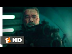 Terminator: Dark Fate (2019) - Airplane Shootout Scene (5/10) | Movieclips