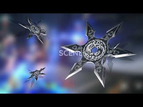 Black Dragon Shuriken Ninja Stream Transition | Anime Stinger Transition | Twitch VTuber Transition